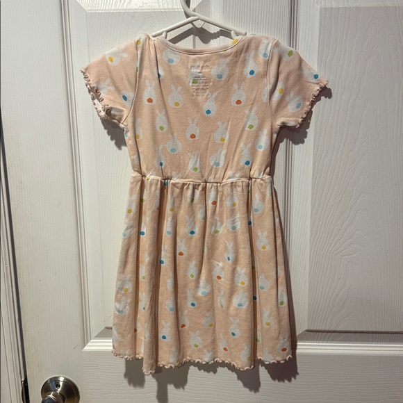 Okie Dokie Cream Dress with Colorful Print - Picture 3 of 3